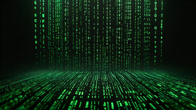 binary code background
