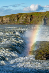 Scenic photographic travels in Iceland, unique tourist destination in Northern Europe, island in the Atlantic Ocean