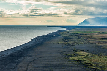 Scenic photographic travels in Iceland, unique tourist destination in Northern Europe, island in the Atlantic Ocean