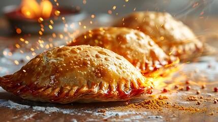 Pastelitos de pollo: paq 25 unidad 25g