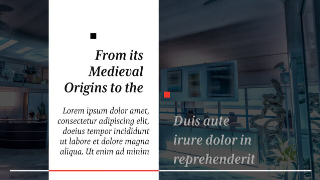 Clean Corporate Text Slides
