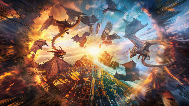 Dynamic Animation: Zoetrope Unleashing Imaginary Worlds