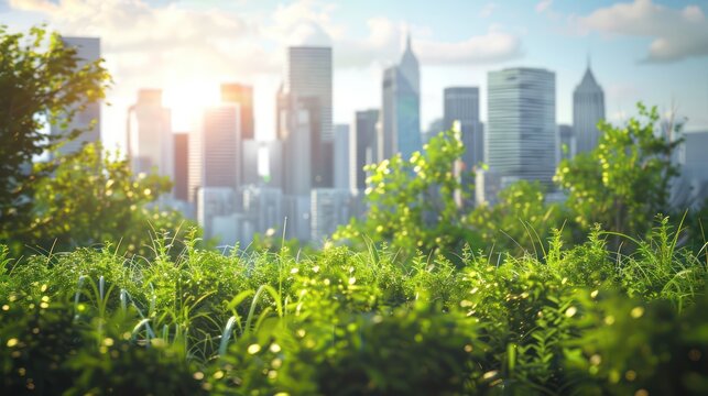 corporate sustainability workshop with resources on reducing carbon footprint, waste management systems, and green living tips