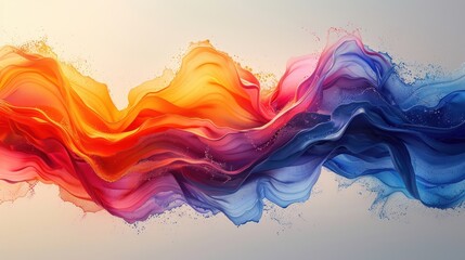 Abstract Colorful Swirls