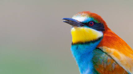 Bee-eater, Merops apiaster, Mediterranean Forest, Castilla y Leon, Spain, Europe