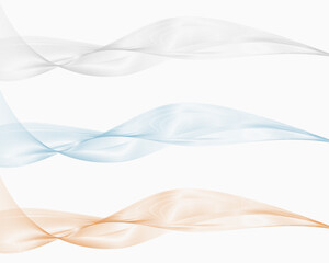 Vector smoke, wavy lines, virtual reality, design element, computer graphics, digital image, sign, grid, pattern.
