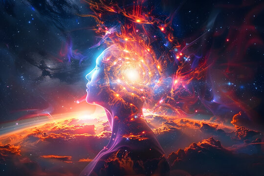 The Source of Consciousness, energy of the universe, life force, prana, the mind of God and spirituality. 