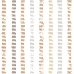 Ethnic stripe vector seamless pattern. Weave striped seamless background, stitch linen stripes, ethnic line fabric, kitchen table cloth, rug, towel textile