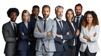 portrait of a business team