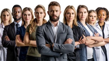 portrait of a legend business team