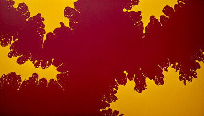 yellow and red background