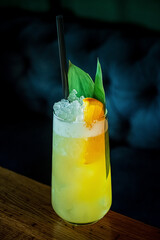 tasty cocktail in the bar