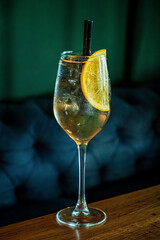 tasty cocktail in the bar