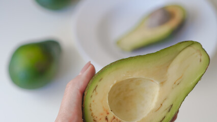 Vegan concept diet avoiding white background healthy eating choices.