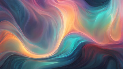 Obraz premium Mystical Abstract Glassmorphism