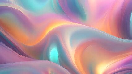 Obraz premium Mystical Abstract Glassmorphism