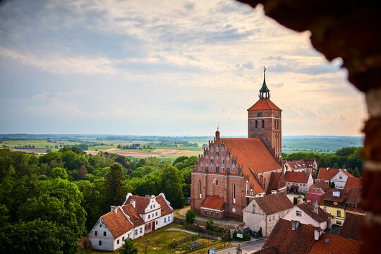Gotische Kirche in Reszel, Polen