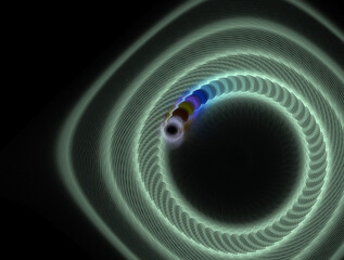 Imaginatory fractal abstract background Image