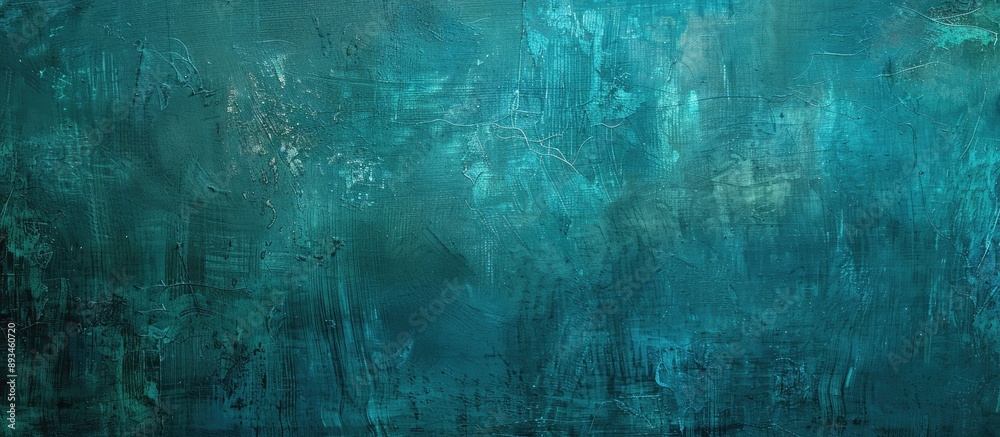 Fototapete background with a grungy blue canvas texture and copy space image.