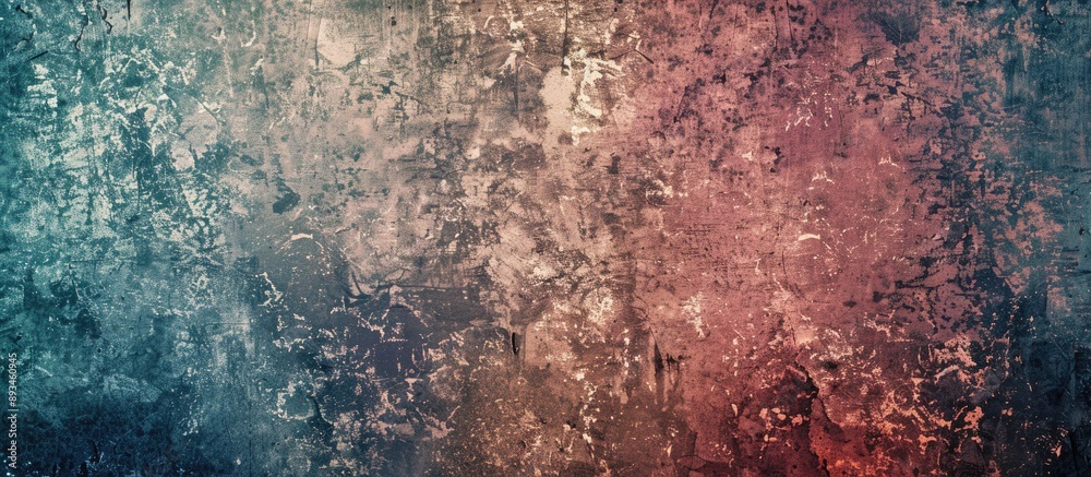 Poster Vintage, grungy texture pattern with an old abstract background, gradient design, vignette, and ample copy space image integration.