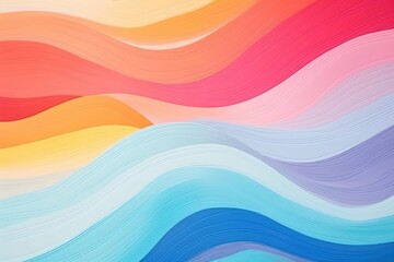Rainbow abstract shape backgrounds pattern line.
