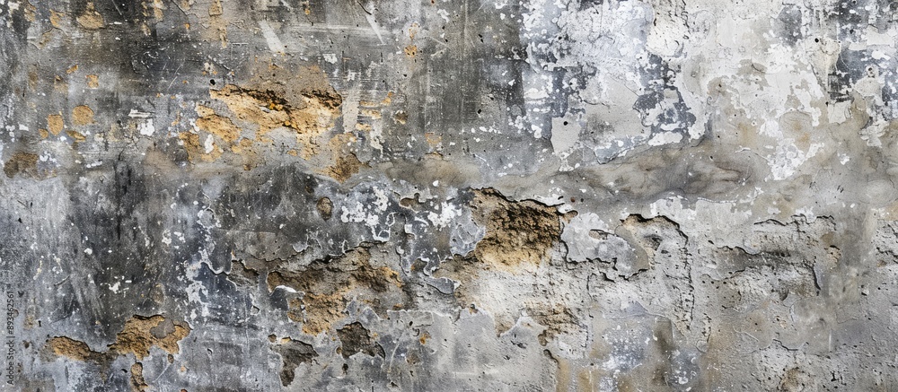 Poster Texture of a cement wall with a grungy background setting, suitable for use as a copy space image.