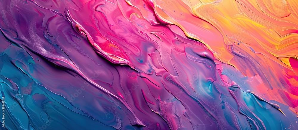 Poster vibrant abstract background for design and decor purposes featuring various textures with a modern a
