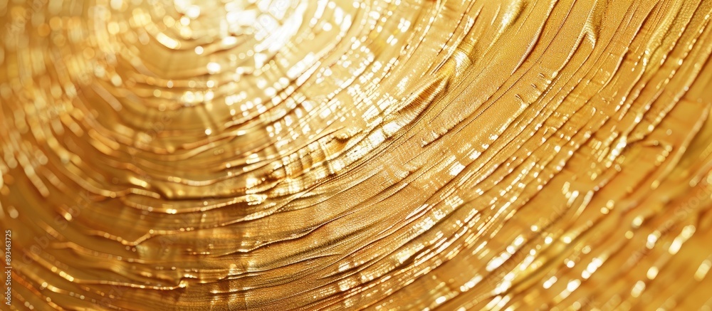 Aufkleber abstract golden textured pattern background featuring copy space image suitable for wallpapers and s