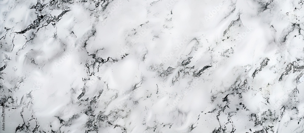 Aufkleber High-resolution top view of a marble background pattern with a spacious area for additional elements.