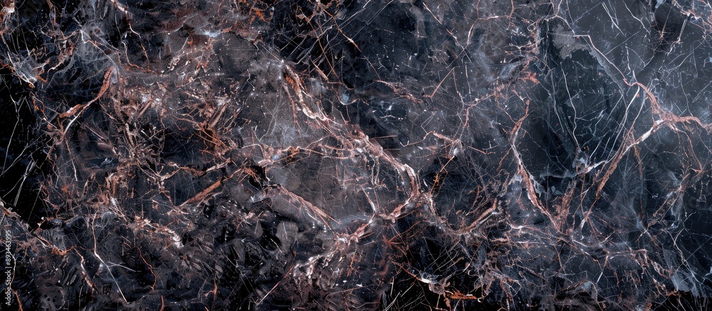 Poster high-resolution top view of a marble background pattern with a spacious area for additional elements