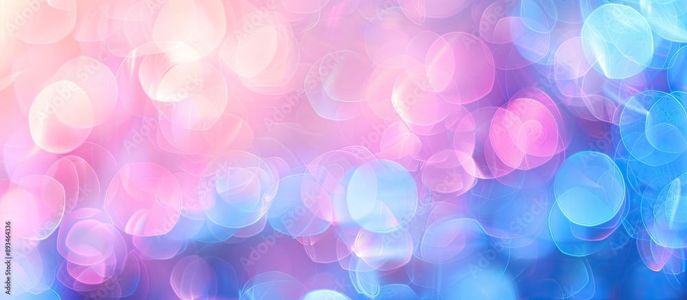 Poster blurred abstract background with a defocused portrait lens creating bokeh backdrop, ideal as a graph