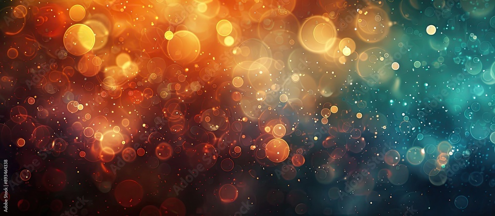 Fototapete abstract texture with gentle light bokeh in the background, creating a beautiful copy space image.