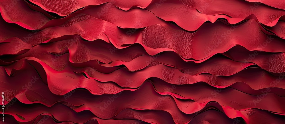Aufkleber Red textured pattern with an abstract background suitable for wallpaper, screen savers, brochure covers, presentations, and articles with ample copy space image.