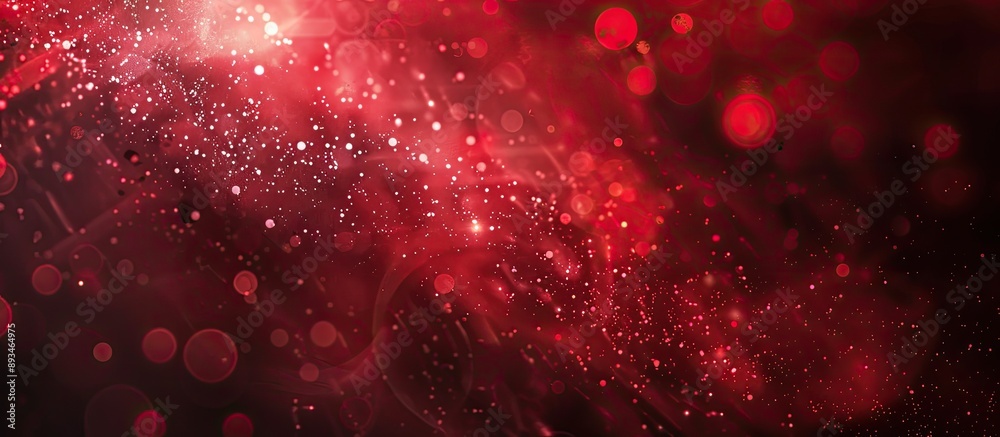 Leinwandbilder An abstract background featuring red illumination with space for adding images.