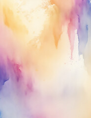 Fototapeta premium abstract watercolor background with splashes - colorful watercolor background with splashes - Generative AI