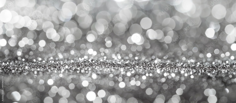 Poster trendy ultimate gray defocused glitter paper with a spacious image ready for use.