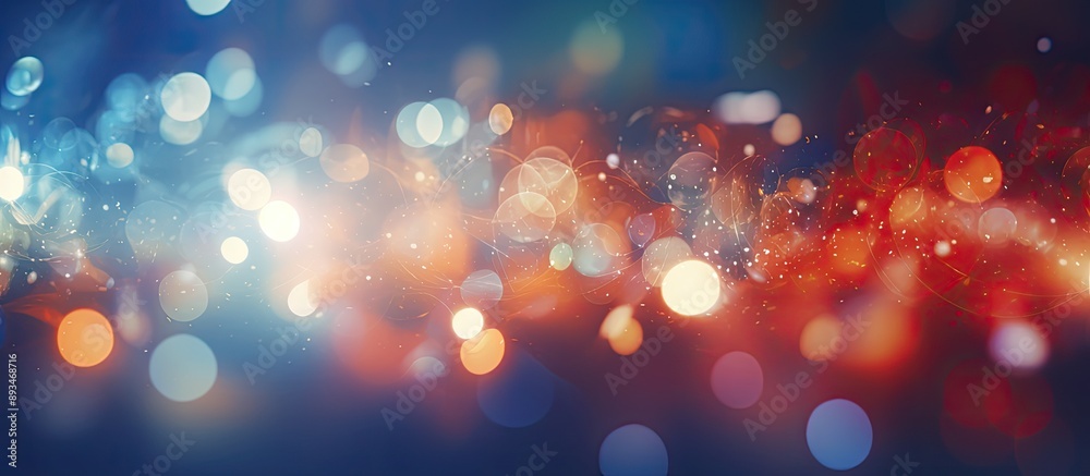 Leinwandbilder bokeh background with abstract texture, offering copy space image.