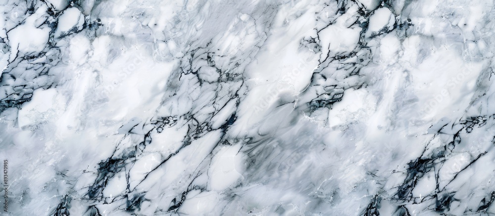Poster high-resolution top view of a marble background pattern with a spacious area for additional elements