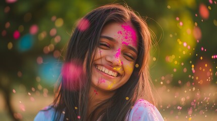 Colorful Celebration of Holi Festival