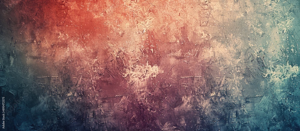 Poster Vintage, grungy texture pattern with an old abstract background, gradient design, vignette, and ample copy space image integration.