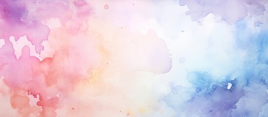 Watercolor texture creating a background for copy space images.