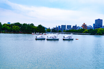 boats on the river