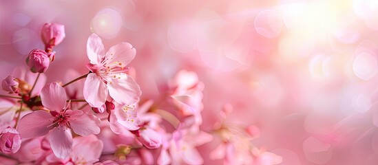Spring cherry blossom festival background royalty free stock photo available for various uses like greeting cards ads promotions posters blog posts articles and social media with copy space image for