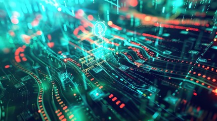 digital art piece showing the fluid dynamics of market liquidity, with streams of digital currency flowing smoothly through a network of banks