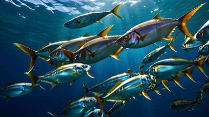 Fototapeta premium fish in aquarium