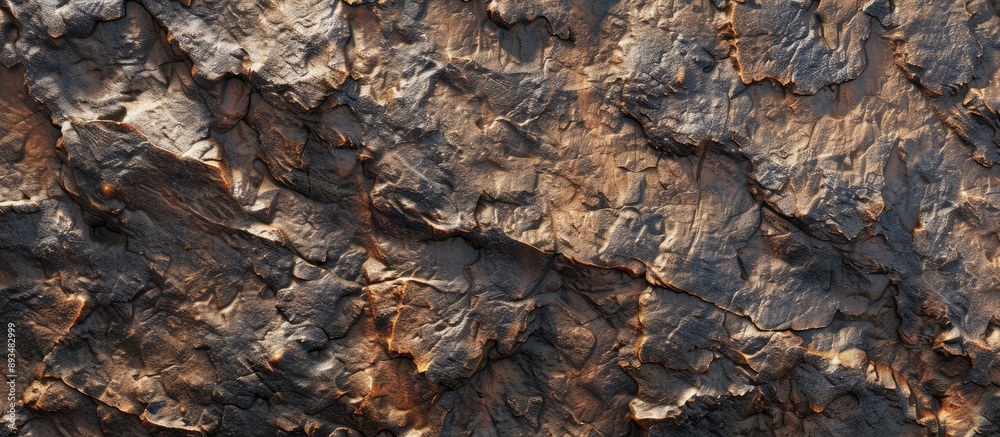 Aufkleber detailed close up shot of a textured brown stone mountain surface providing a background with ample 