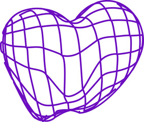 Wireframe Heart