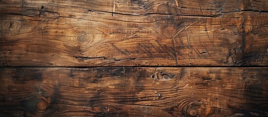 Fototapeta premium Old natural wood texture background with a rustic pattern for a copy space image