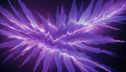 Fototapeta premium Colorful purple waves of light and energy, creating a dynamic and mesmerizing visual effect