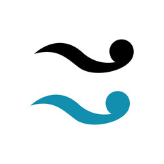 Swoosh icon template